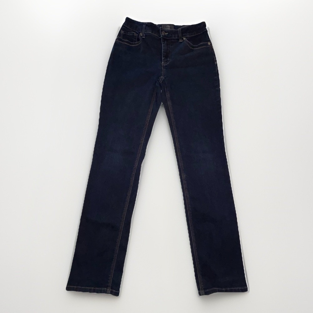 Chico's So Lifting So‎ Slimming Women's Size 4R Jeans Dark Wash 28x31